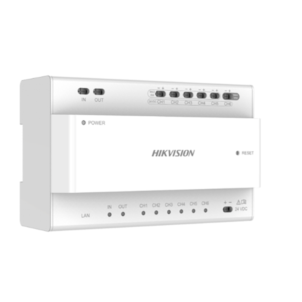 Hikvision DS-KAD706Y 2-Wire Video and power distributor