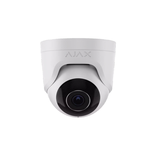 Ajax TurretCam 5MP 2.8mm Wired IP Turret Camera - White