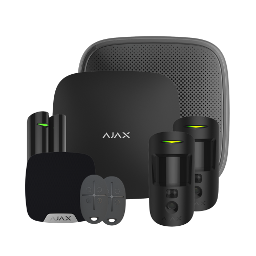 Ajax Hub 2 Kit 1 DoubleDeck - MotionCam - with fobs - Black