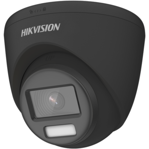 *CLEARANCE Hikvision DS-2CE72KF3T-E BLACK 5MP 2.8mm 40m White Light ColorVu - Ultra low light camera - PoC