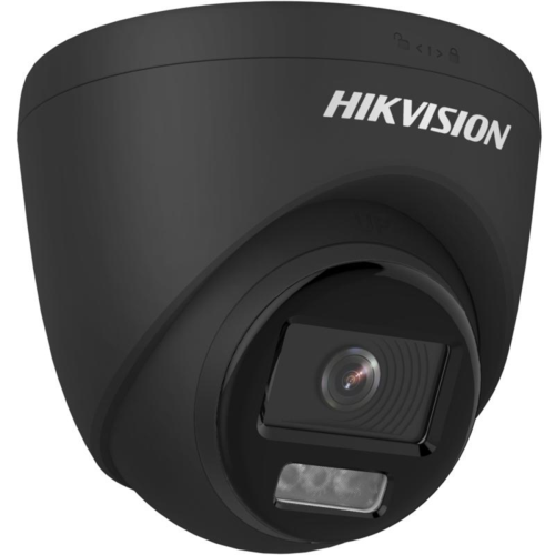 Hikvision DS-2CE72KF3T-LE Black 3K 40m ColorVu/IR Smart Hybrid Dual-light Fixed Turret Camera - POC
