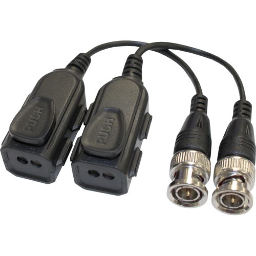 Video Balun HAY-HDVB01POC-PT HD-TVI & POC Cameras (Pack 2)