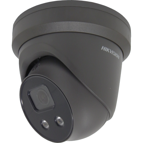 Hikvision DS-2CD2346G2-IU GREY 4MP 2.8mm fixed lens 30m IR - AcuSense - Built in Mic