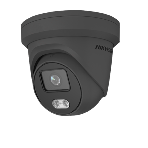 Hikvision DS-2CD2347G2-LU/GREY 4MP 2.8mm 30m visible light - low light camera with built in mic - ColorVu AcuSense