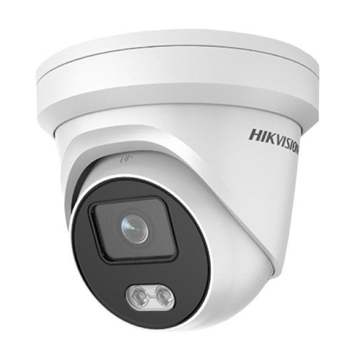Hikvision DS-2CD2347G2-LU 4MP 4mm 30m visible light - low light camera with built in mic - ColorVu AcuSense