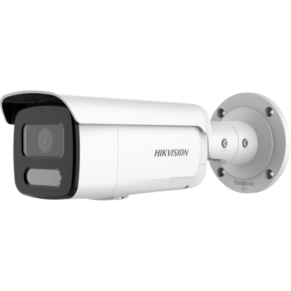 Hikvision DS-2CD2T47G2H-LIU 4MP 4mm 60m smart hybrid light with Colorvu with built in mic - AcuSense
