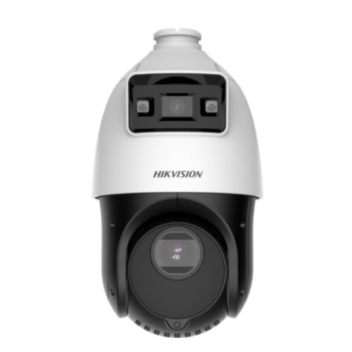 DS-2SE4C425MWG-E(14F0) PTZ 4MP 25x 100m IR with 1x 2.8mm Fixed Lens with 30m White light - AcuSense - Darkfighter - ColorVu