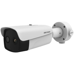 Hikvision DS-2TD2637-10/QY 4MP & 9.7mm fixed lens thermal network camera with built in GPU & Bi-spectrum