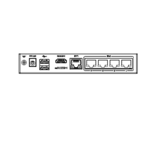 Hikvision DS-E04NI-Q1/4P 4ch 4POE up to 4MP eSSD 2TB - NVR