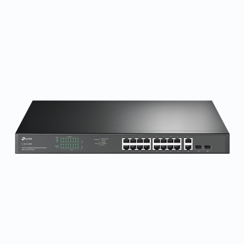 TP-Link - PoE Switch - TL-SG1218MPE - 16 port PoE GbE up to 30w per port - Uplink 2x RJ45 2x SFP - 250w