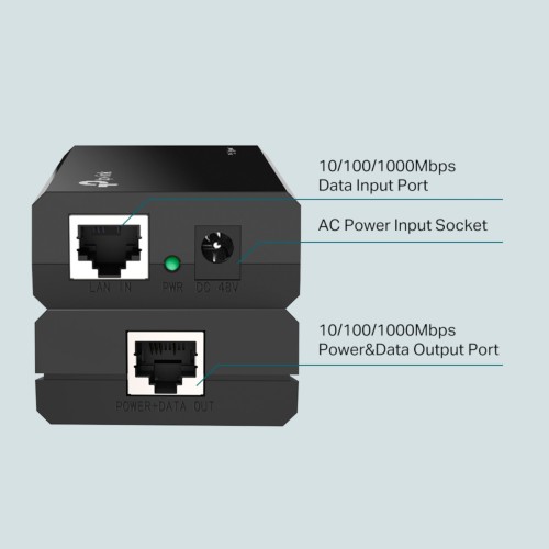 TPLink TL-POE150S - POE Injector 15.4W