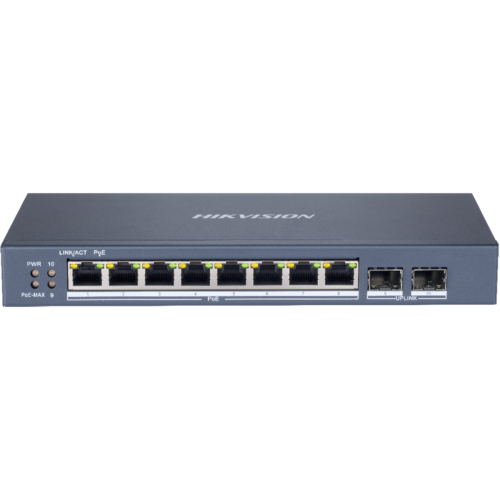 PoE Switch DS-3E1510P-SI 8 port gigabit PoE - Dual SFP- 110w PoE budget