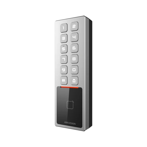 Hikvision DS-K1T805MBWX - MiFare, PIN, and bluetooth - keypad 