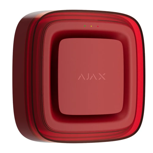 Ajax EN54 FireProtect (VAD) Jeweller – Wireless Visual Alarm Device - Red
