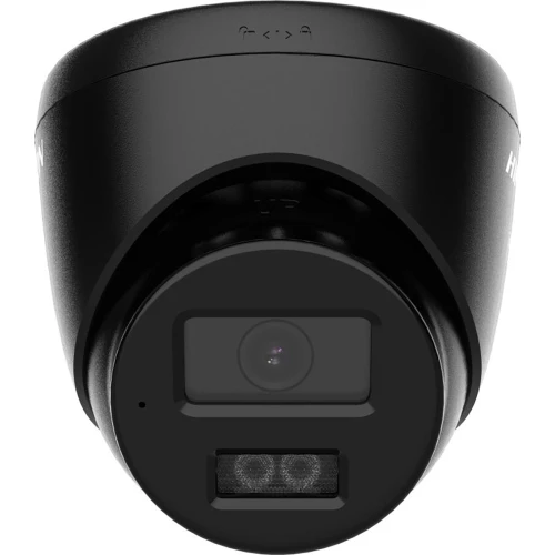 Hikvision DS-2CE72KF3T-LSYE Black 3K 40m ColorVu/IR Smart Hybrid Dual-light Fixed Turret Camera - POC & AOC