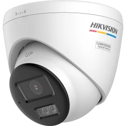 Hikvision DS-2CE72UF3T-LSYE 4K 40m ColorVu/IR Smart Hybrid Dual-light Fixed Turret Camera - POC, AOC