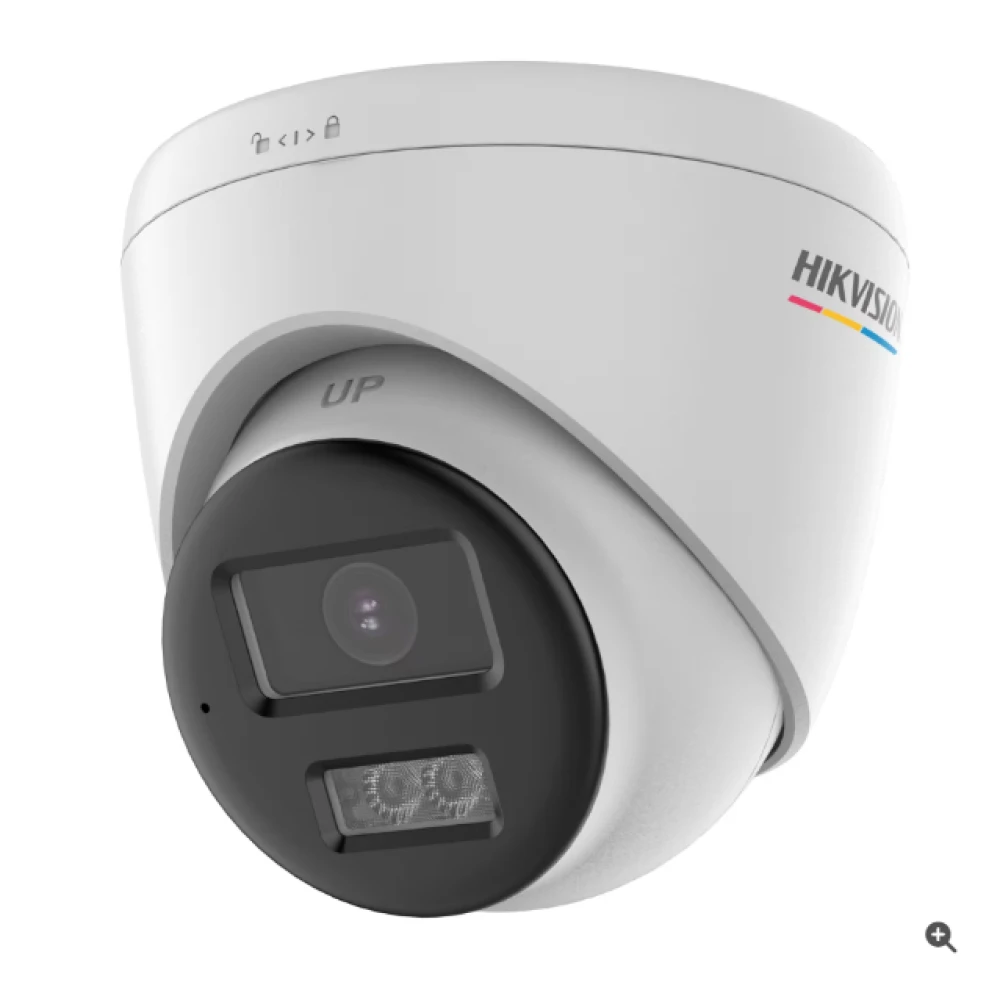 Hikvision DS-2CE72DF3T-LXTS 2MP 2.8mm ColorVu Fixed Turret Camera - Built in Mic - AoC - Speaker Hikvision DS-2CE72DF3T-LXTS 2MP 2.8mm ColorVu Fixed Turret Camera - Built in Mic - AoC - Speaker