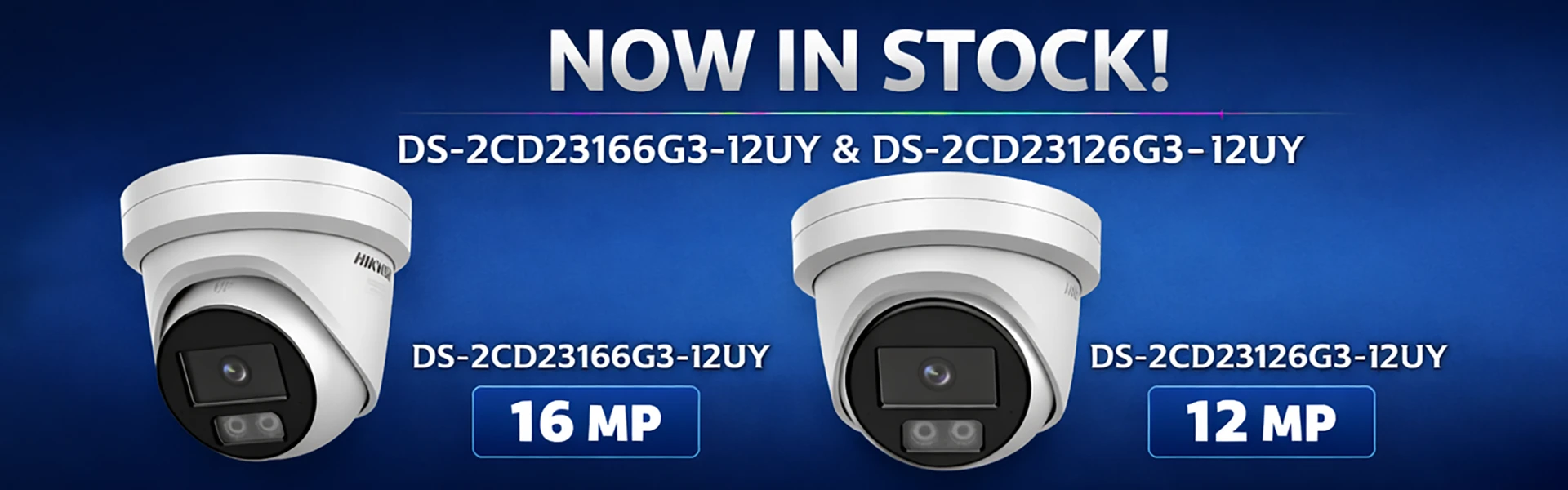 12 and 16mp Cameras in stock