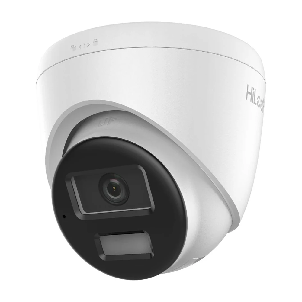 Hilook IP Camera 8MP Smart Hybrid Light - IPC-T280HA-LUF/SL - 2.8mm - White - Built in Mic - Speaker - Strobe Light