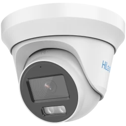 Hilook HD-TVI Analogue Camera - 3K - ColorVu - THC-T259-MS - 2.8mm - White - Built in Mic