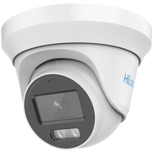 Hilook HD-TVI Analogue Camera - 3K - ColorVu - THC-T259-MS - 2.8mm - White - Built in Mic
