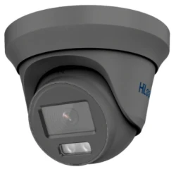 Hilook HD-TVI Analogue Camera - 3K - ColorVu - THC-T259-MS GREY - 2.8mm - White - Built in Mic