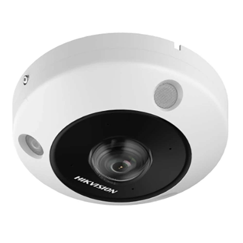 Hikvision DS-2CD6365G1-IVS 6MP 1.16mm 15m IR 360' Camera - Mic/Speaker Hikvision DS-2CD6365G1-IVS 6MP 1.16mm 15m IR 360' Camera - Mic/Speaker