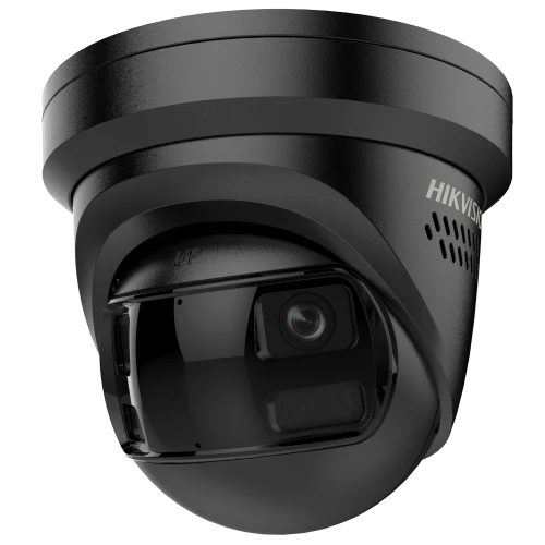 Hikvision DS-2CD2383G2P-LISU/SL Black 8MP 2mm 30m Smart Hybrid Light - AcuSense - ColorVu - 2way audio - Strobe