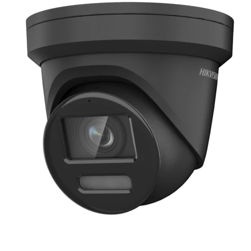 *Special* Hikvision DS-2CD2347G2H-LIU BLACK 4MP 2.8mm 40m smart hybrid light with Colorvu with built in mic - AcuSense