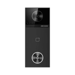 HIKVISION DS-KV6114-WBE1 - Villa Doorstation - Mifare - Bluetooth - Black Finish