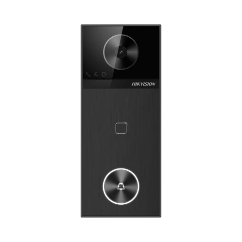 HIKVISION DS-KV6114-WBE1 - Villa Doorstation - Mifare - Bluetooth - Black Finish