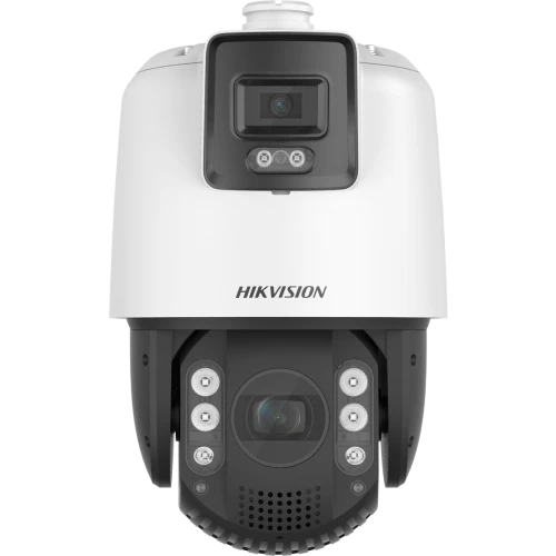 Hikvision DS-2SE7C432MW-AEB(14F1)(P3) PTZ 4MP 200m IR 32x Optical / 4MP 88' TandemVu 30m White light 4mm Fixed Lens - AutoTracking - AcuSense - Darkfighter - ColorVu