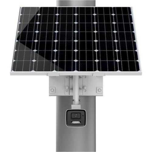 Hikvision DS-2XS6A87G1-LS/C36S80 8MP 2.8mm 4K ColorVu Fixed Bullet Solar Powered 4G IP Camera Kit