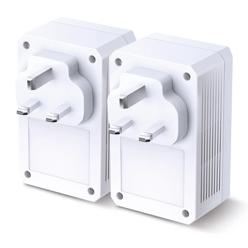 TP Link TL-PA7017P KIT - AV1000 Single Gigabit Passthrough Powerline Starter Kit