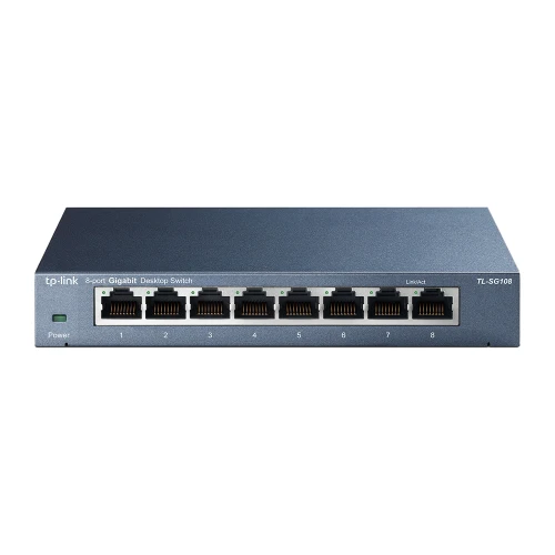 TP Link TL-SG108 - 8 port GbE Desktop Switch