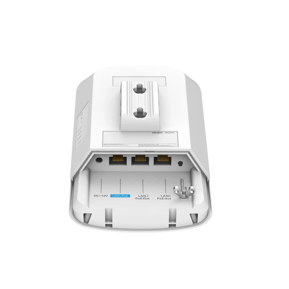 Ruijie - Wireless Bridge Kit - RG-EST330F-P x 2 - 867mbps - 3km - 1x Lan 10/100 PoE In 30w, 2x 10/100 PoE Out providing up to 15w between the ports Ruijie - Wireless Bridge Kit - RG-EST330F-P x 2 - 867mbps - 3km - 1x Lan 10/100 PoE In 30w, 2x 10/100 PoE Out providing up to 15w between the ports