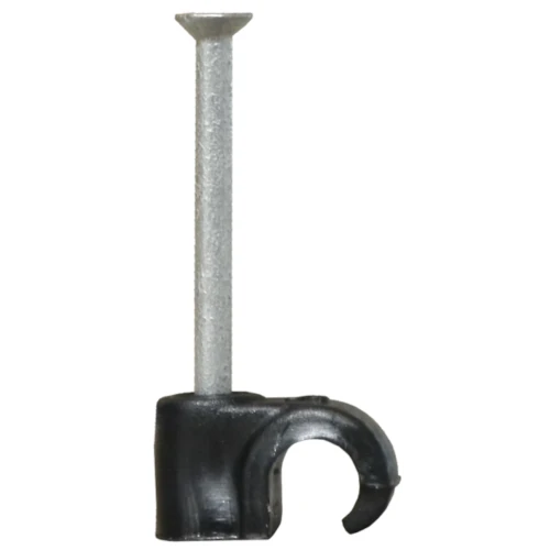 Accessories - CAT5 Cable Clips - Black (5mm) x 100 Accessories - CAT5 Cable Clips - Black (5mm) x 100